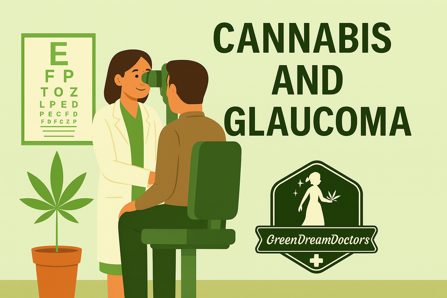green dream cards talking about cannabis and glaucoma